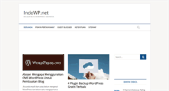 Desktop Screenshot of indowp.net